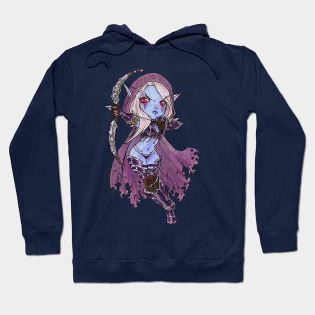 Sylvanas Hoodie by KaylaNostrade